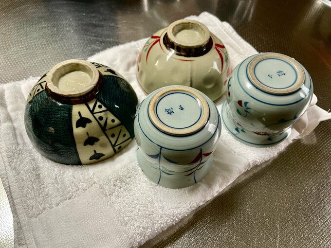 食器の水きり置き場