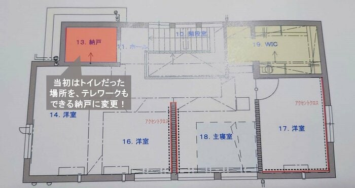 トイレ1つの2階建て。コスト＆掃除の手間をカット、代わりにワーク