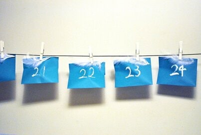 クリスマスが待ち遠しくなるアドベントカレンダー！手づくりしてサプライズを楽しんで