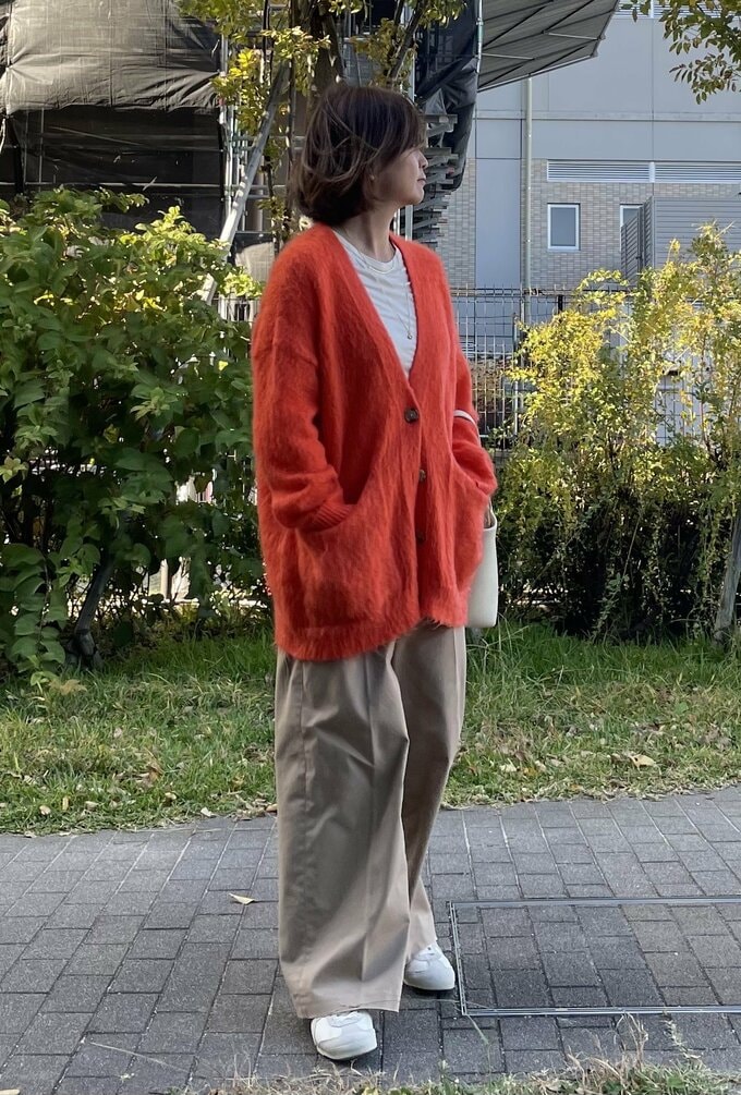 河村さんニットコーデ3