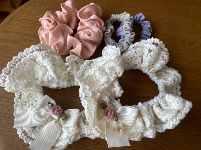 お気に入りのシュシュ