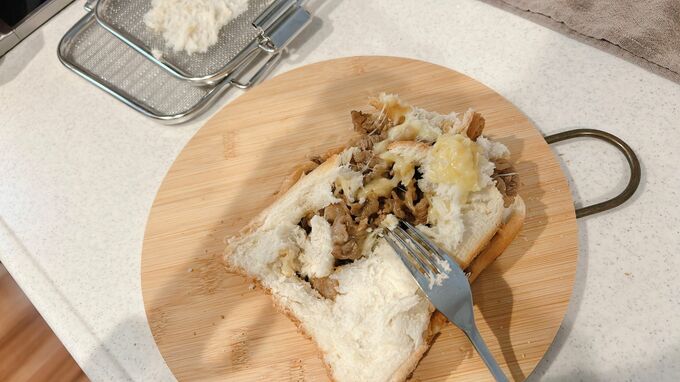 パンがぼろぼろ