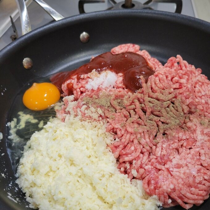 ハンバーグの材料