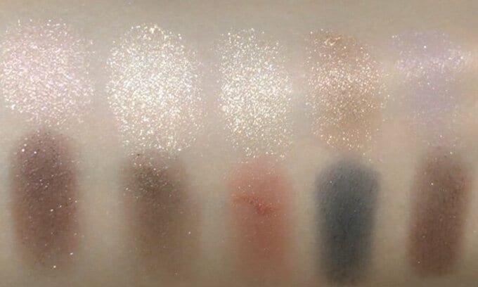 左から順にBR-1・BE-2・OR-3・BL-4・PU-5