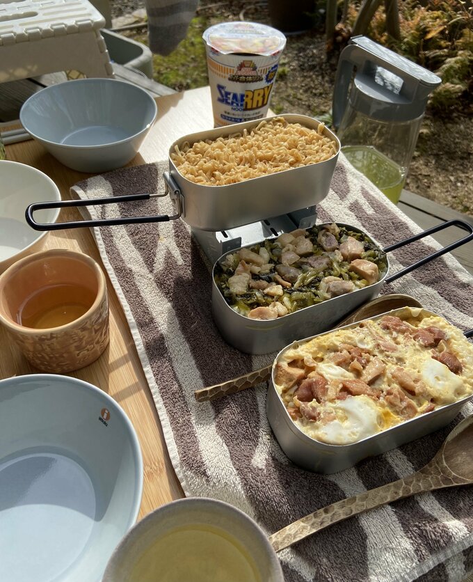 身近な食材で楽しむキャンプごはん