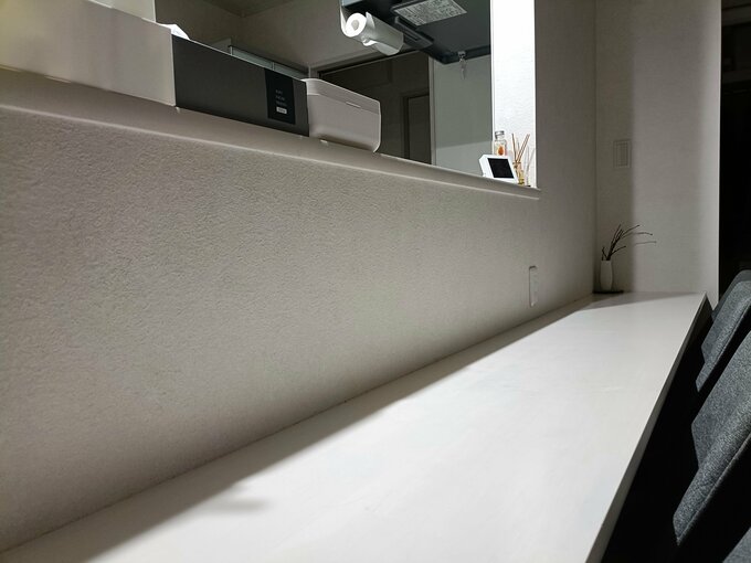 リセット後のテーブル