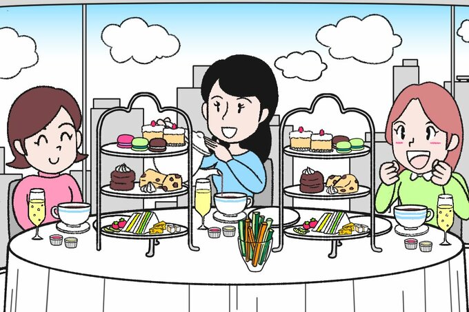 アフタヌーンティー間違い探し2