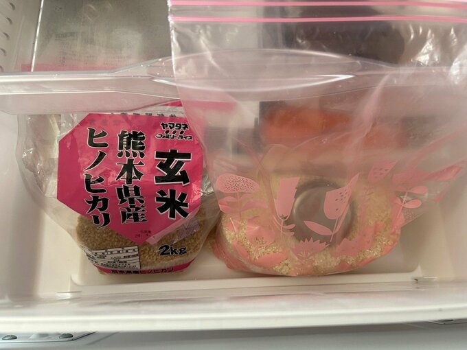 米の冷蔵庫保管