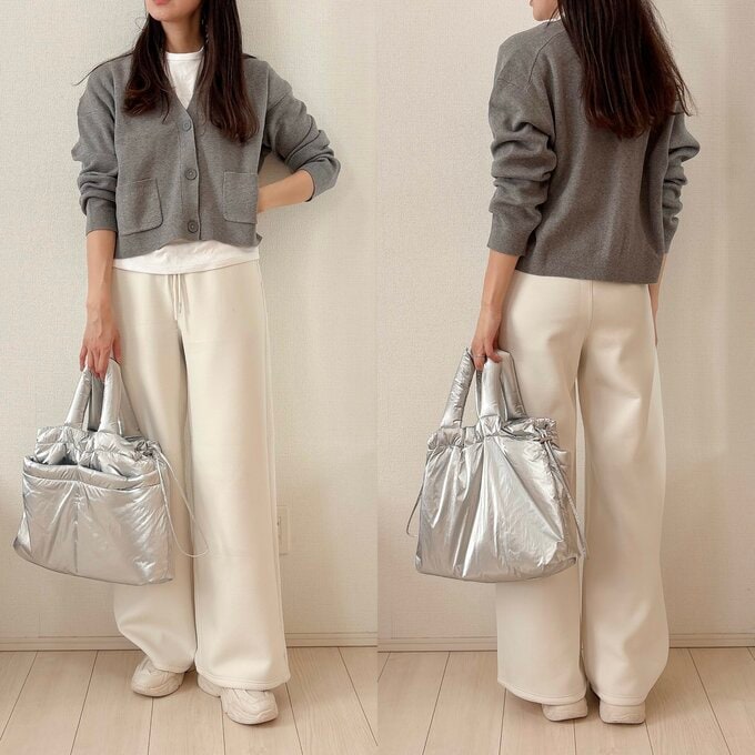 カーディガンコーデ