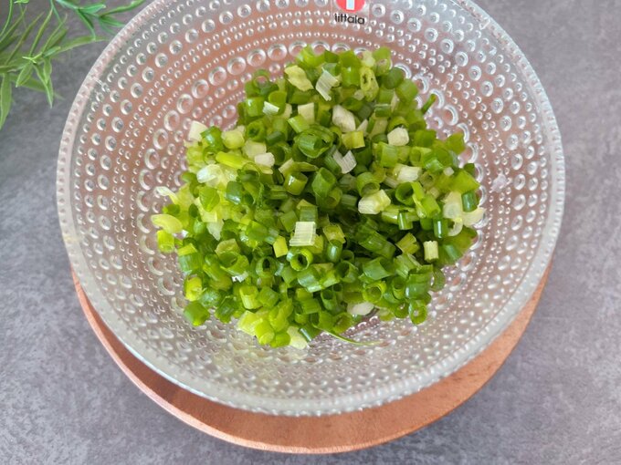 ネギも簡単に切れる