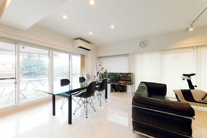 リビングダイニングの全景