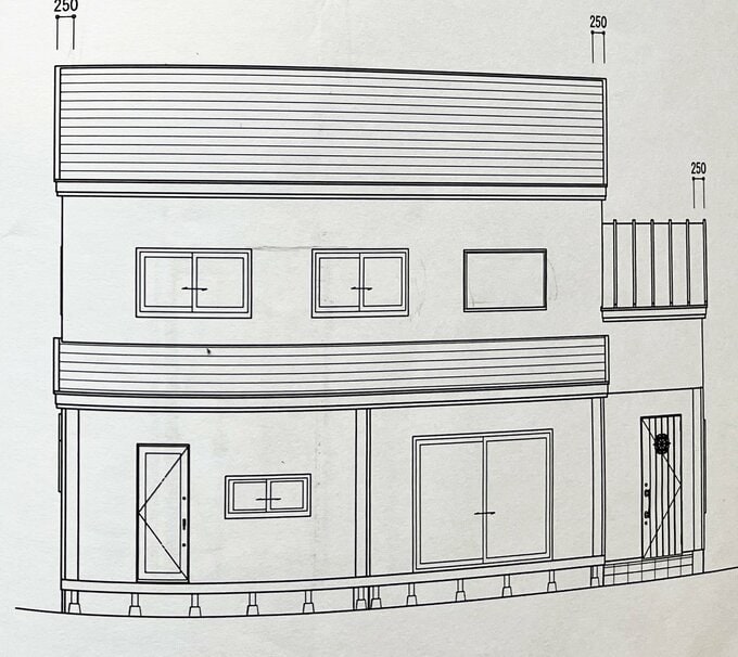 もともとの外観プラン