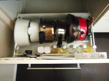 「道具」と「調味料」のしまい方を変えれば、料理の作業効率がぐんと上がる