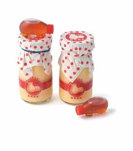 熱海で行列の温泉プリン。カバのボトルにカラメルが！