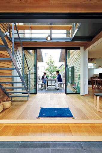 Yさん邸エントランス