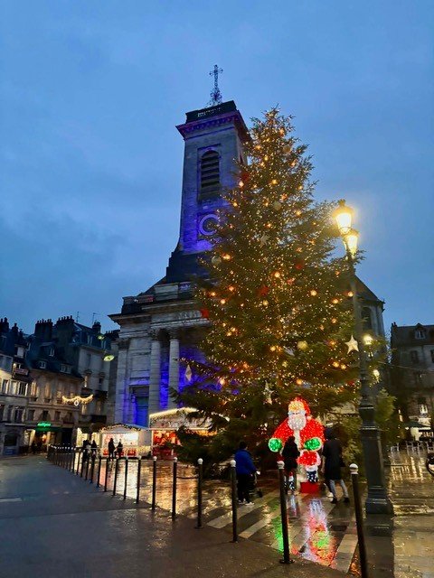 フランスのクリスマスイルミネーション