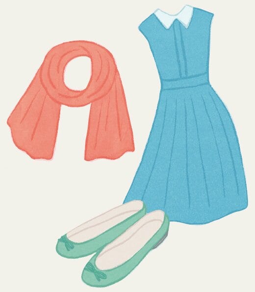 地曳さんの旅ファッション三種の神器