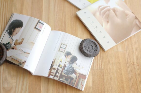 絵本風のフォトブックに仕上がる