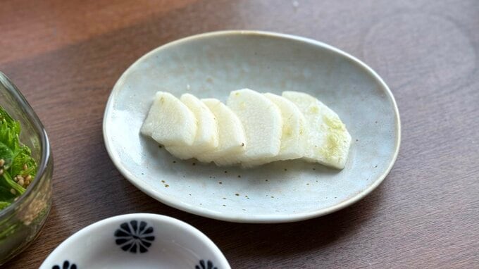 長イモのワサビ漬け