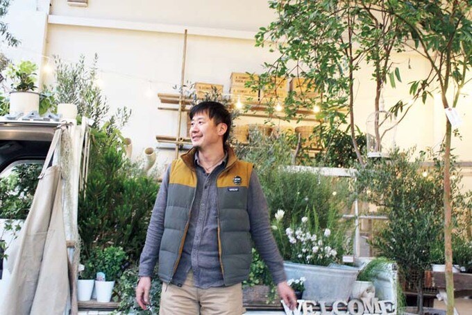 グリーン＆インテリアショップ「garage」オーナー二村さん