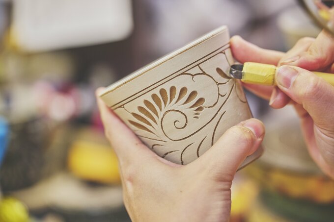 コップと職人技