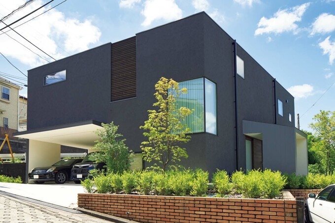 北東側から見た外観