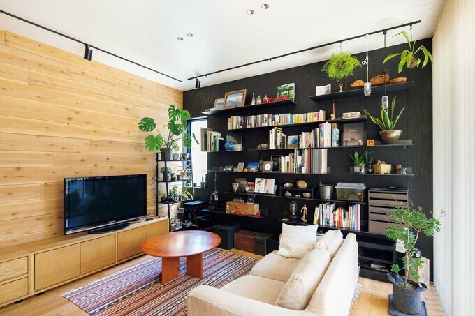 リビングの天井高は2.7m