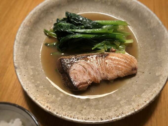 焼き魚のさっと煮