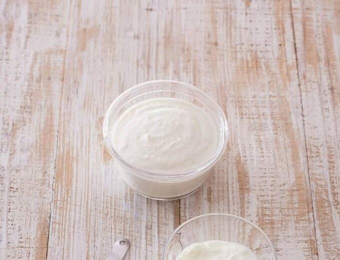 無糖ヨーグルト大さじ8