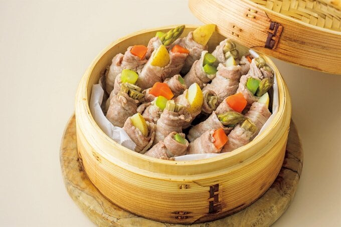 野菜4種の肉巻き