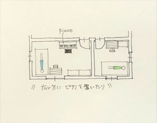子どもがそれぞれ分かれて眠るようになった時の部屋の使い方
