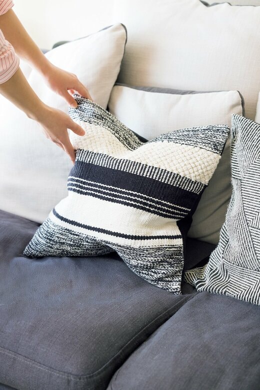 ソファのクッション