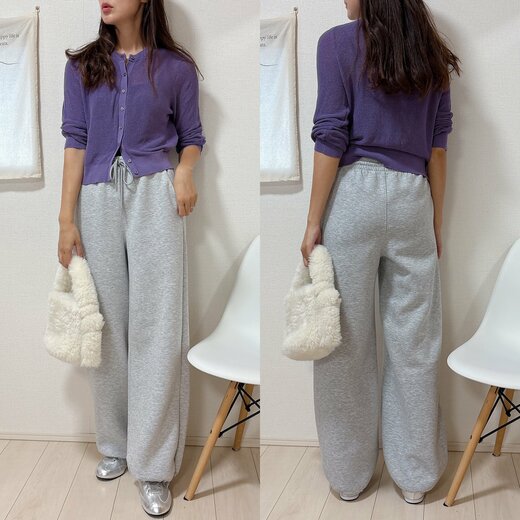 カーディガン合わせ