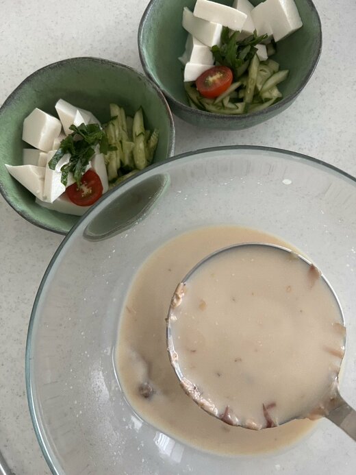 豆乳みそ汁