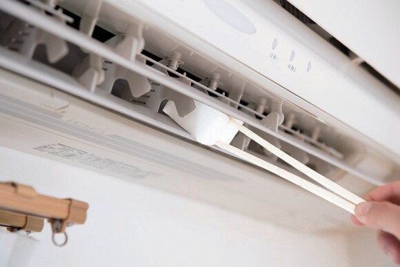 吹き出し口の奥をふく