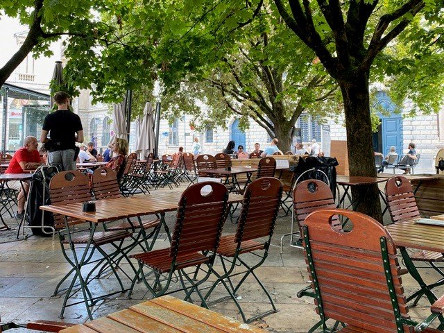フランスの夏の風景