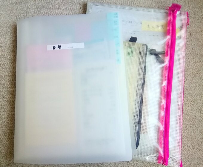 書類の整理方法は1軍から3軍に仕分け