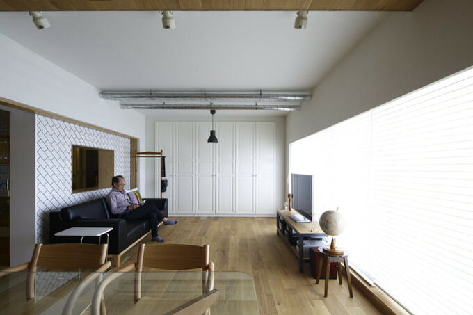 珪藻土とワラスサ入りの左官壁