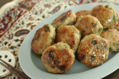 ピーマンと鶏ひき肉を使った絶品「つくね」。あまりのおいしさにリピ確定