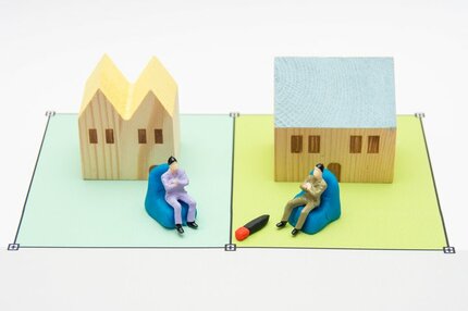 隣地境界のイメージ図