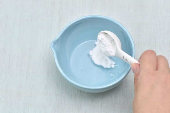 酸素系漂白剤に重曹を加える