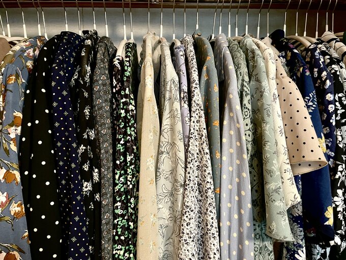 クローゼット　服