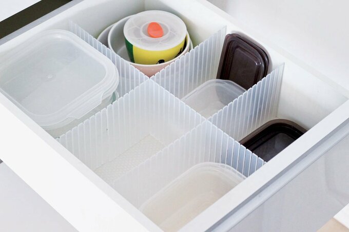 引き出しに仕切り