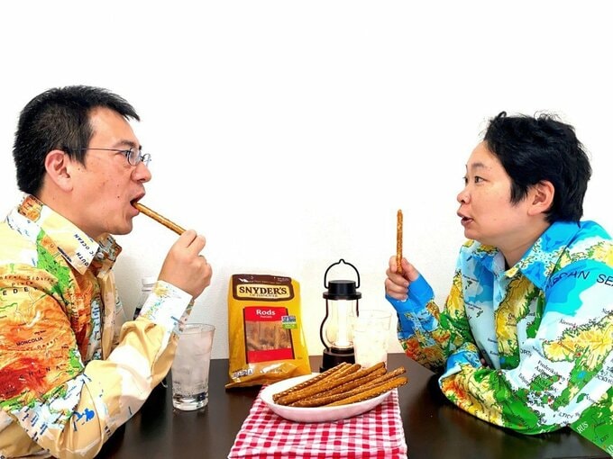 輸入菓子ブロガーのタマアニ夫婦