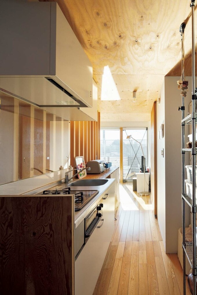 家族専用のキッチン