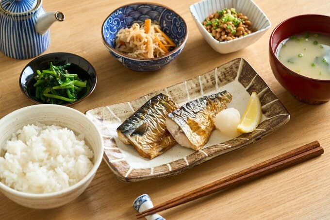 健康的な朝食