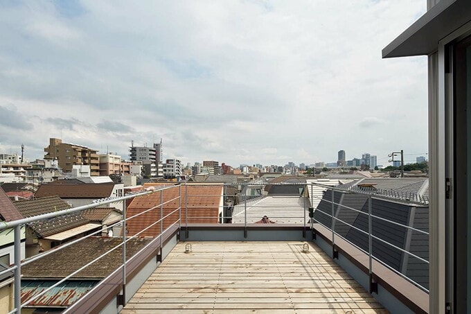 屋上テラス