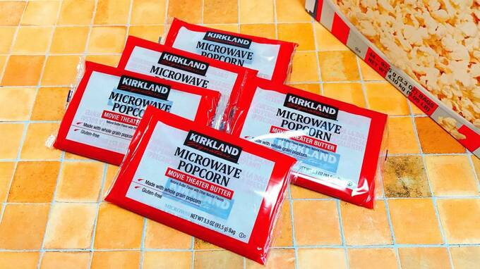 小分けポップコーン