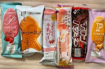 シャトレーゼのアイス6種類を食べ比べ！30個買ったはずが驚きの価格に…