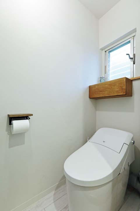 清潔感を重視したトイレ